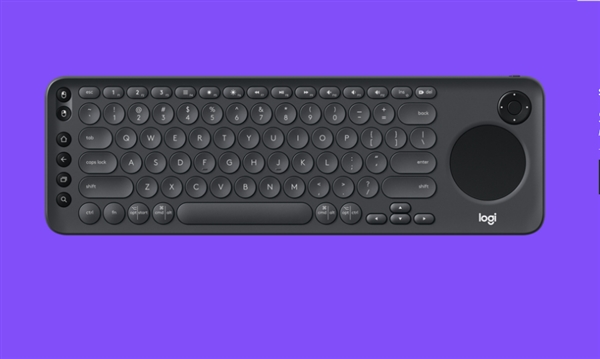 罗技发布K600电视键盘：无线双模、自带触摸板和方向键