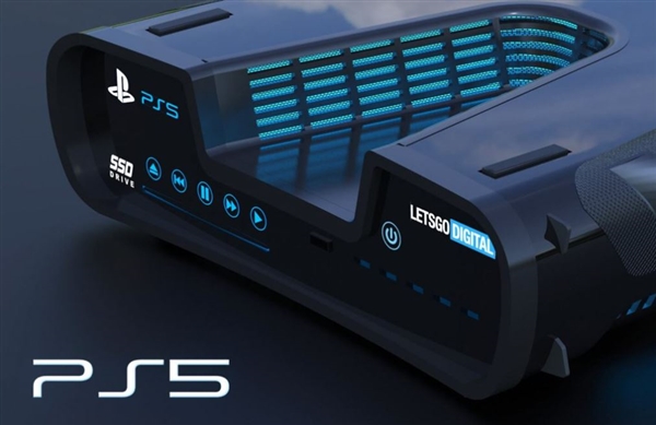PS5开发机3D渲染图曝光 简直就是一架星际飞船