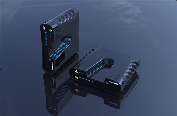 PS5开发机3D渲染图曝光 简直就是一架星际飞船
